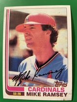 1982 Topps Base Set #574 Mike Ramsey