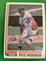 1982 Topps Base Set #643 Pete Vuckovich