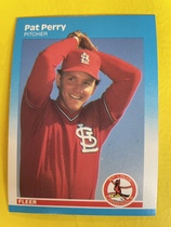 1987 Fleer Base Set #307 Pat Perry