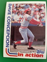 1982 Topps Base Set #661 Dave Concepcion