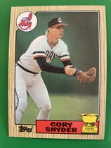 1987 Topps Base Set #192 Cory Snyder