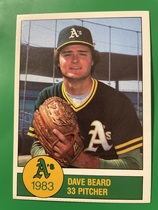 1983 Team Issue Oakland Athletics Granny Goose #NNO Dave Beard