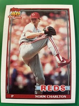 1991 Topps Base Set #309 Norm Charlton