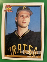 1991 Topps Base Set #508 Mike York