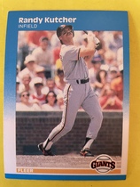 1987 Fleer Base Set #276 Randy Kutcher