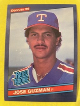 1986 Donruss Base Set #30 Jose Guzman