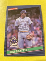 1986 Donruss Base Set #196 Jim Beattie
