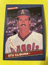 1986 Donruss Base Set #301 Stu Cliburn