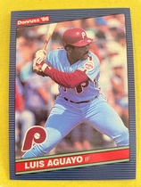 1986 Donruss Base Set #503 Luis Aguayo