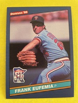 1986 Donruss Base Set #513 Frank Eufemia