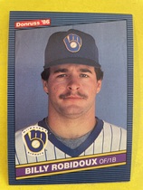 1986 Donruss Base Set #515 Billy Robidoux
