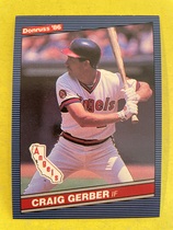 1986 Donruss Base Set #545 Craig Gerber