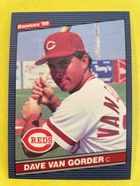 1986 Donruss Base Set #550 Dave Van Gorder