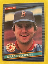 1986 Donruss Base Set #614 Marc Sullivan