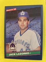 1986 Donruss Base Set #628 Jack Lazorko