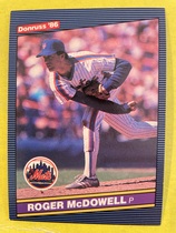 1986 Donruss Base Set #629 Roger McDowell