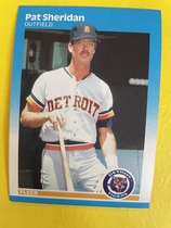 1987 Fleer Base Set #162 Pat Sheridan