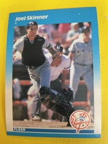 1987 Fleer Base Set #115 Joel Skinner
