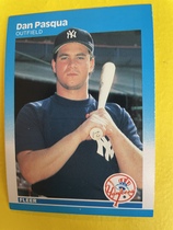 1987 Fleer Base Set #108 Dan Pasqua