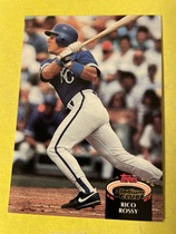 1992 Stadium Club Base Set #629 Rico Rossy