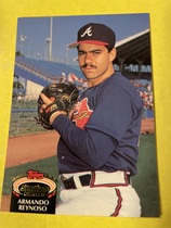 1992 Stadium Club Base Set #763 Armando Reynoso