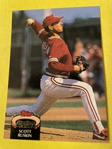 1992 Stadium Club Base Set #777 Scott Ruskin