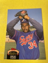 1992 Stadium Club Base Set #789 Sergio Valdez