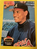 1992 Stadium Club Base Set #797 Francisco Cabrera