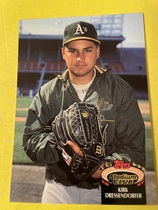 1992 Stadium Club Base Set #806 Kirk Dressendorfer