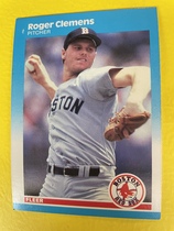 1987 Fleer Base Set #32 Roger Clemens