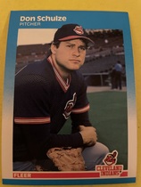 1987 Fleer Base Set #259 Don Schulze