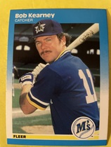 1987 Fleer Base Set #587 Bob Kearney