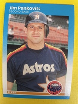 1987 Fleer Base Set #64 Jim Pankovits