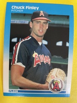 1987 Fleer Base Set #79 Chuck Finley