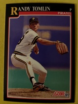 1991 Score Base Set #782 Randy Tomlin
