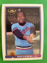 1991 Bowman Base Set #3 Rod Carew