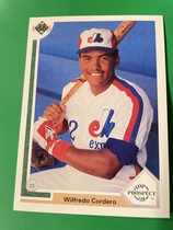 1991 Upper Deck Base Set #60 Wil Cordero