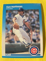 1987 Fleer Base Set #566 Guy Hoffman