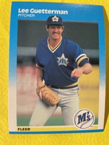 1987 Fleer Base Set #585 Lee Guetterman