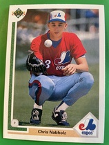 1991 Upper Deck Base Set #538 Chris Nabholz