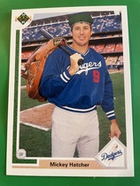 1991 Upper Deck Base Set #666 Mickey Hatcher