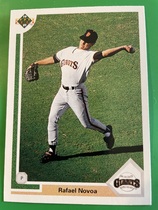 1991 Upper Deck Base Set #674 Rafael Novoa