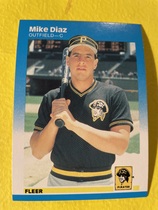 1987 Fleer Base Set #609 Mike Diaz