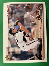 1992 Upper Deck Base Set #173 Steve Decker