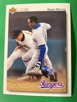 1992 Upper Deck Base Set #179 Gary Pettis