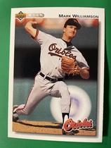 1992 Upper Deck Base Set #609 Mark Williamson