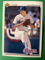 1992 Upper Deck Base Set #691 John Barfield