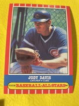 1987 Fleer Baseball All Stars #13 Jody Davis