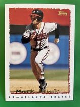 1995 Topps Base Set #486 Mark Lemke