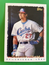 1995 Topps Base Set #579 Derrick May